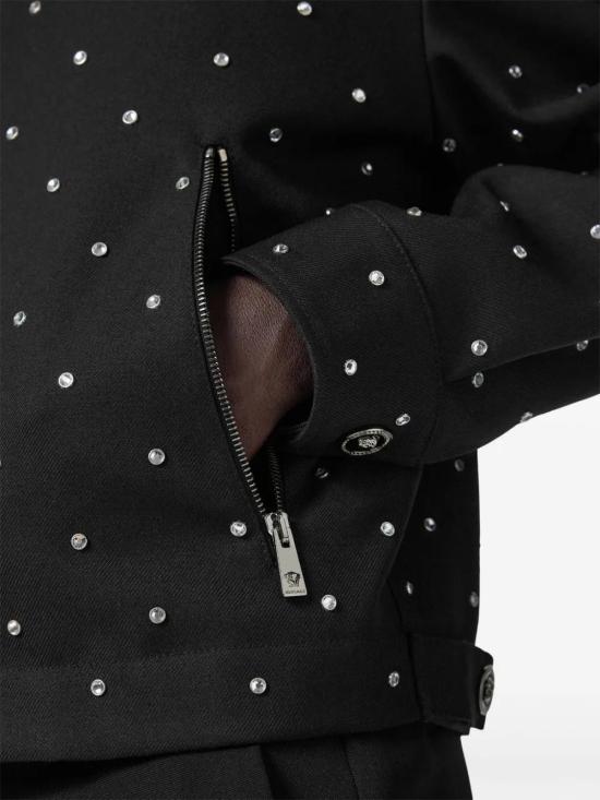  베르사체 봄버 자켓 10188471A13491 black - VERSACE