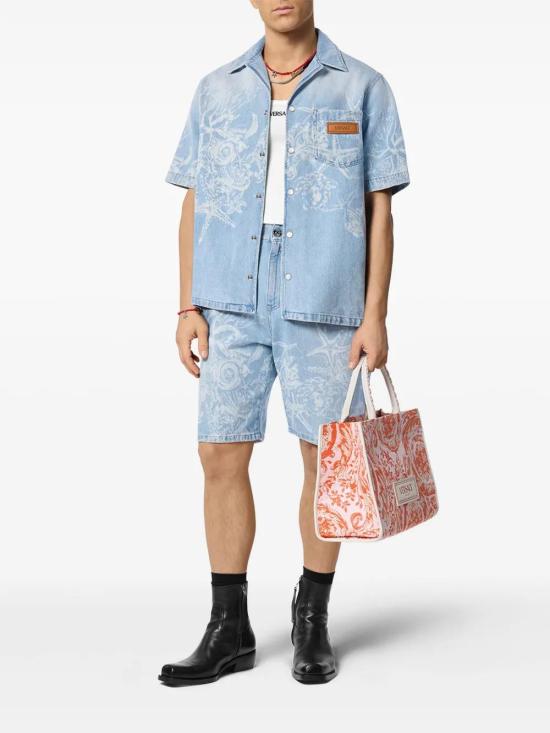  베르사체 데님 숏팬츠 10147811A11107 - VERSACE