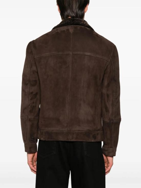  브루넬로 쿠치넬리 가죽 자켓 MPMLV2003C1360 - BRUNELLO CUCINELLI