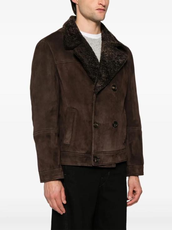  브루넬로 쿠치넬리 가죽 자켓 MPMLV2003C1360 - BRUNELLO CUCINELLI