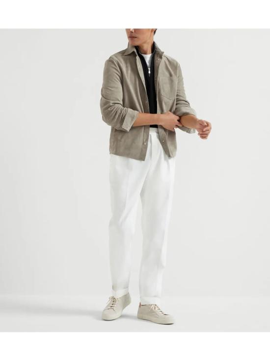  브루넬로 쿠치넬리 긴팔 셔츠 MPCLN2039C8087 - BRUNELLO CUCINELLI