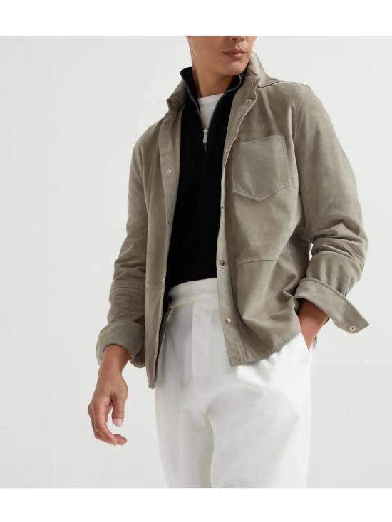  브루넬로 쿠치넬리 긴팔 셔츠 MPCLN2039C8087 - BRUNELLO CUCINELLI