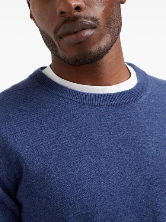  브루넬로 쿠치넬리 스웨터 M2200100COP71 blue - BRUNELLO CUCINELLI