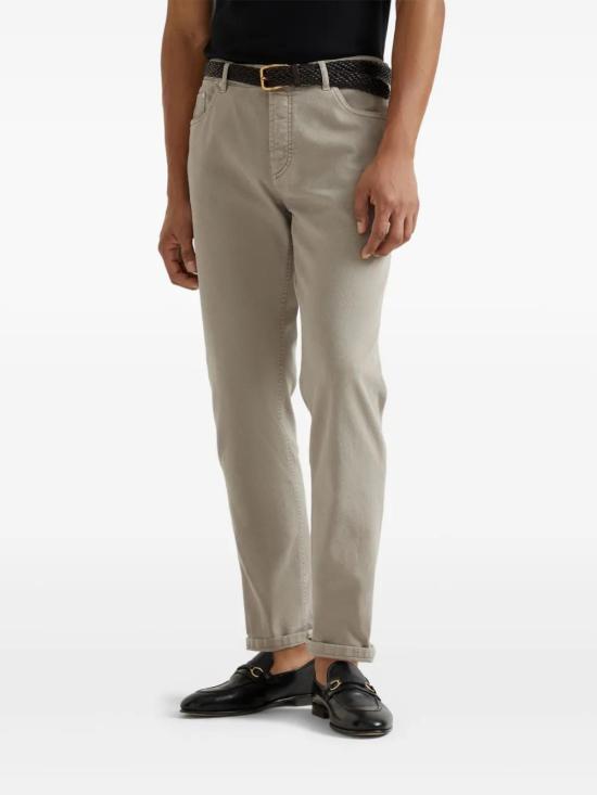  브루넬로 쿠치넬리 데님 팬츠 M277PD3210C7012 grey - BRUNELLO CUCINELLI
