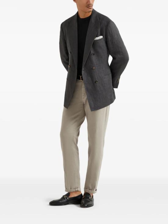  브루넬로 쿠치넬리 데님 팬츠 M277PD3210C7012 grey - BRUNELLO CUCINELLI