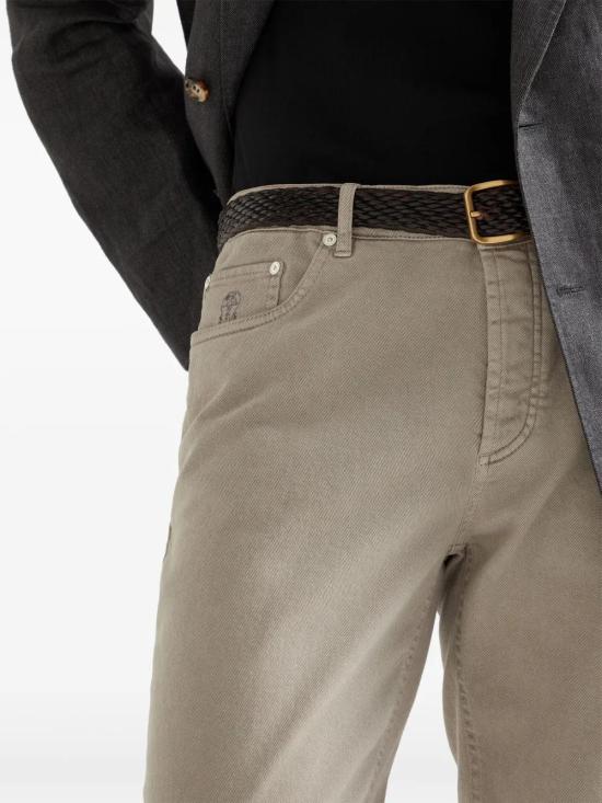  브루넬로 쿠치넬리 데님 팬츠 M277PD3210C7012 grey - BRUNELLO CUCINELLI