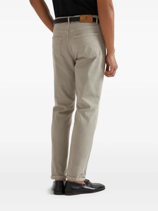  브루넬로 쿠치넬리 데님 팬츠 M277PD3210C7012 grey - BRUNELLO CUCINELLI