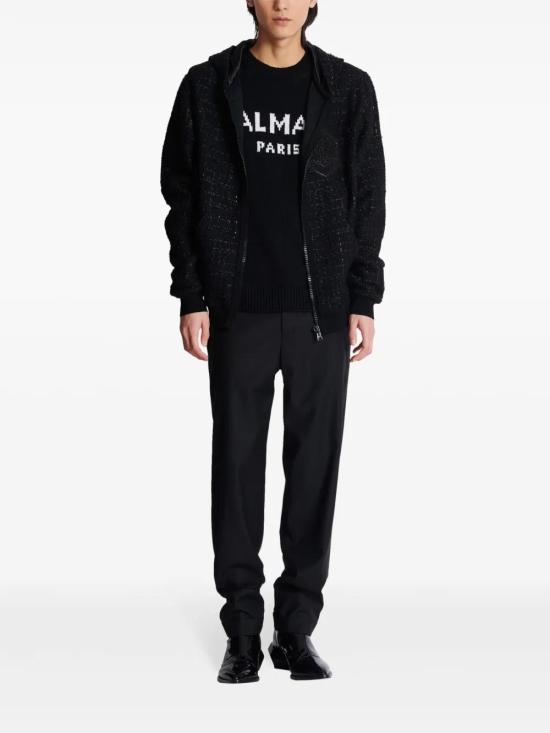  발망 스웨터 DH1KD000KG97 black - BALMAIN