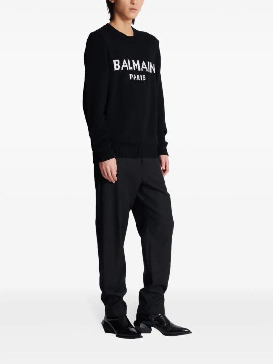  발망 스웨터 DH1KD000KG97 black - BALMAIN