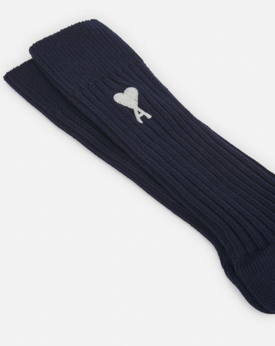 25SS 아미 액세서리 USC023 379 4023 Navy blue off white - AMI