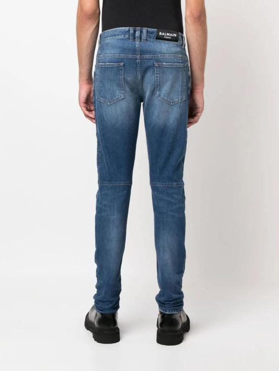  발망 데님 팬츠 YH1MG005DB68 - BALMAIN