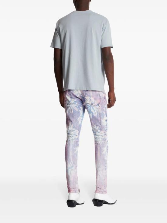  발망 반팔 티셔츠 DH1EG000BB73 grey - BALMAIN