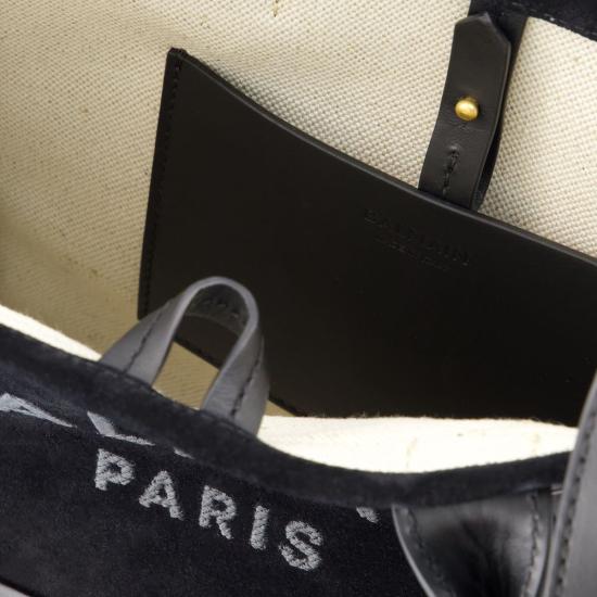 25SS 발망 토트백 EN1FE900LDCY0PA BLACK - BALMAIN