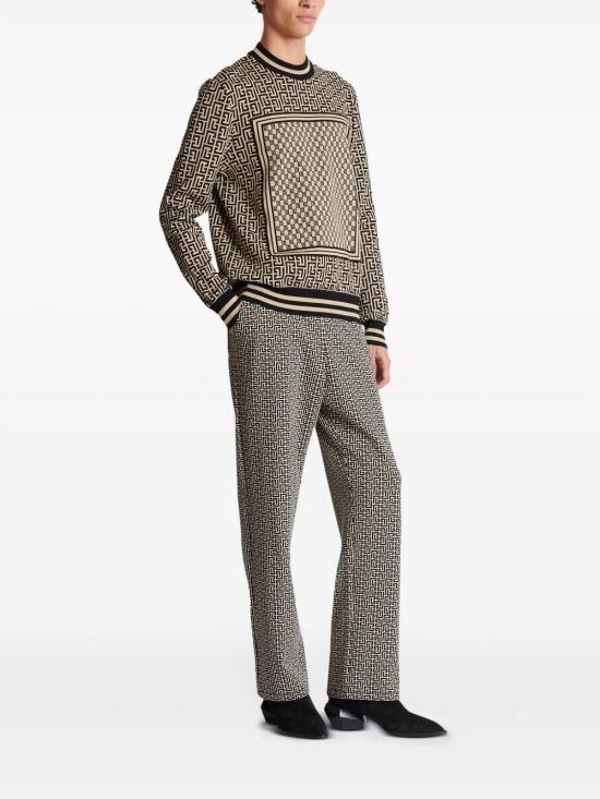  발망 스웨터 CH1KD000KF79 beige - BALMAIN