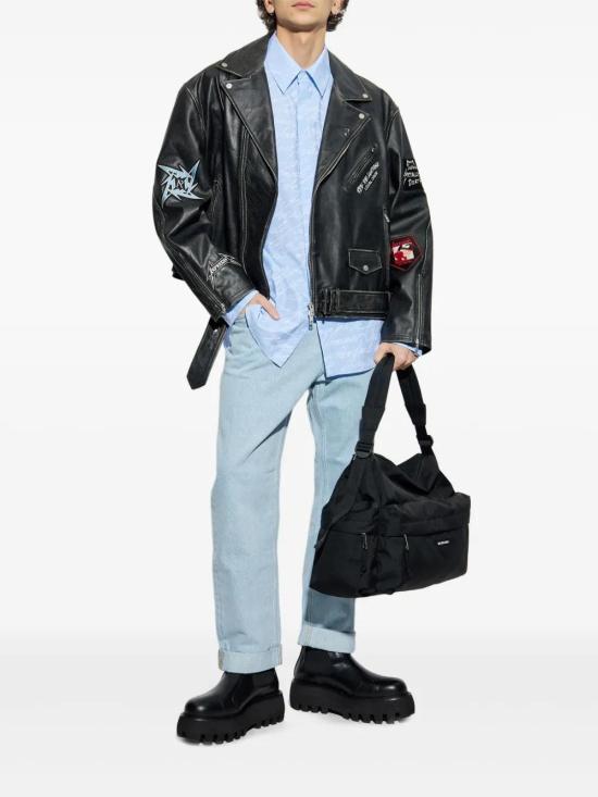  발망 긴팔 셔츠 EH1HS405CF82 sky - BALMAIN