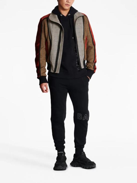  발망 후드 티셔츠 CH1JT046BC22 black - BALMAIN
