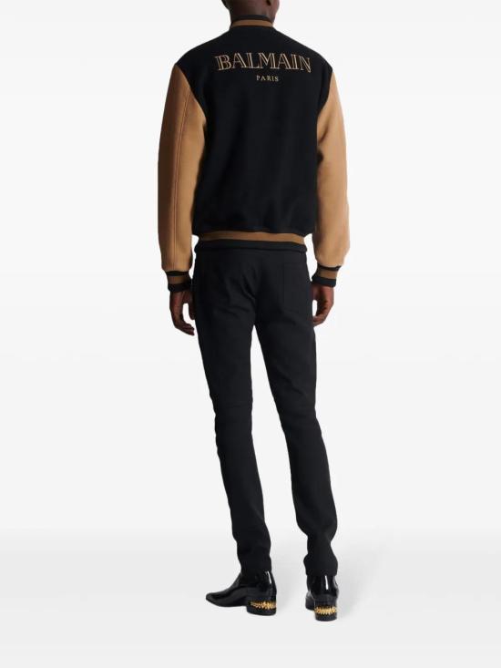  발망 봄버 자켓 DH0TF612WB50EMS black - BALMAIN