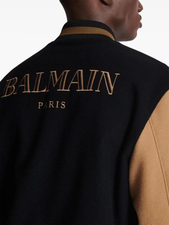  발망 봄버 자켓 DH0TF612WB50EMS black - BALMAIN