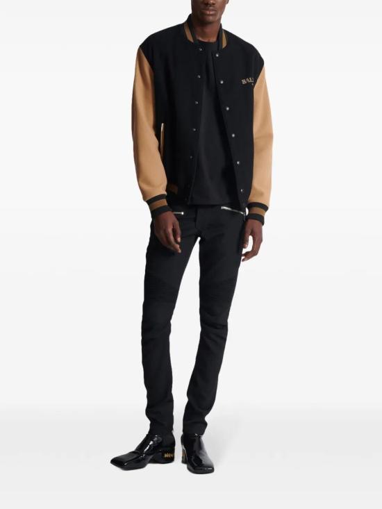  발망 봄버 자켓 DH0TF612WB50EMS black - BALMAIN
