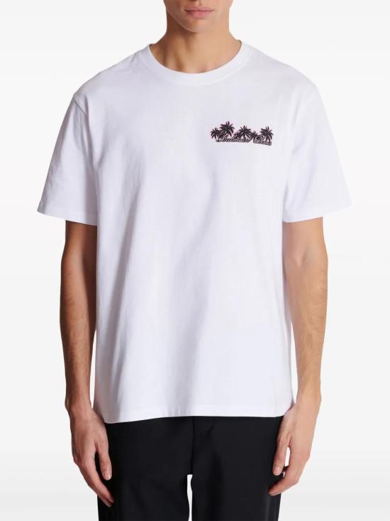  발망 반팔 티셔츠 DH1EG000GD82 white - BALMAIN