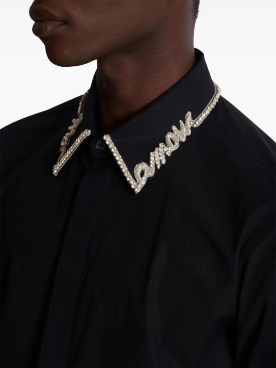  발망 긴팔 셔츠 EH1HS460CF43 black - BALMAIN