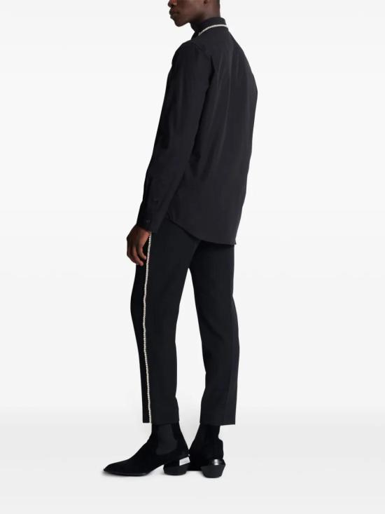  발망 긴팔 셔츠 EH1HS460CF43 black - BALMAIN