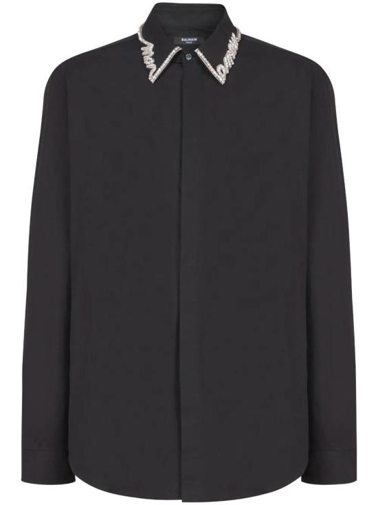  발망 긴팔 셔츠 EH1HS460CF43 black