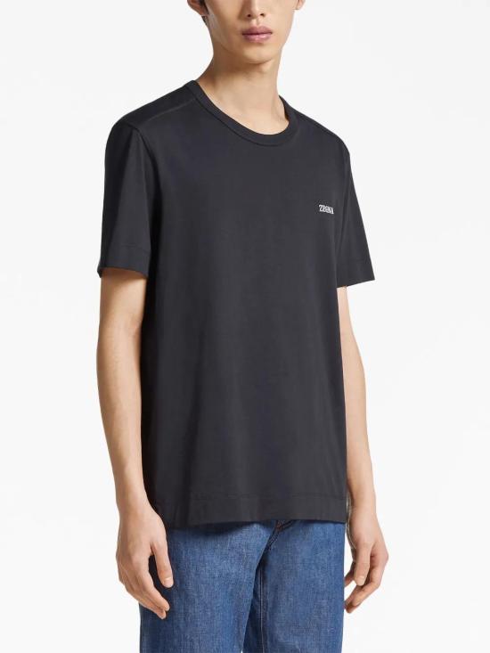  에르메네질도제냐 반팔 티셔츠 E7360A5B760 - ERMENEGILDO ZEGNA