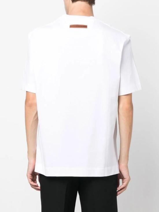  에르메네질도제냐 반팔 티셔츠 E7364A777 - ERMENEGILDO ZEGNA