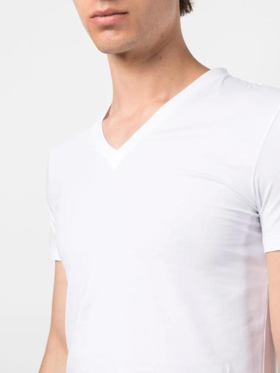  에르메네질도제냐 반팔 티셔츠 N2M80009 white - ERMENEGILDO ZEGNA