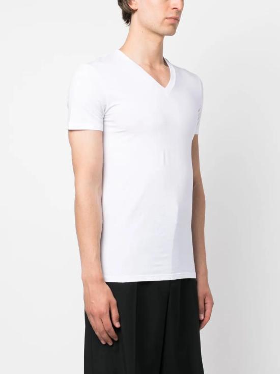  에르메네질도제냐 반팔 티셔츠 N2M80009 white - ERMENEGILDO ZEGNA