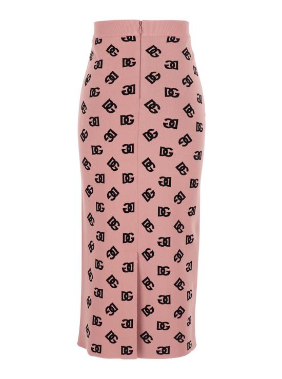 25SS 돌체앤가바나 미디 스커트 FXO02TJFMGTF0473 Pink - DOLCE & GABBANA