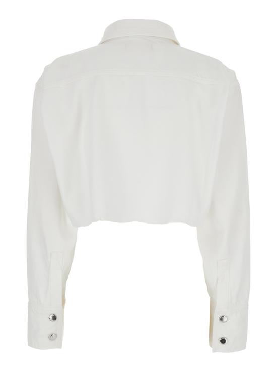 25SS 아이콘데님 블라우스/셔츠 AMBERPT2004 White - ICON DENIM