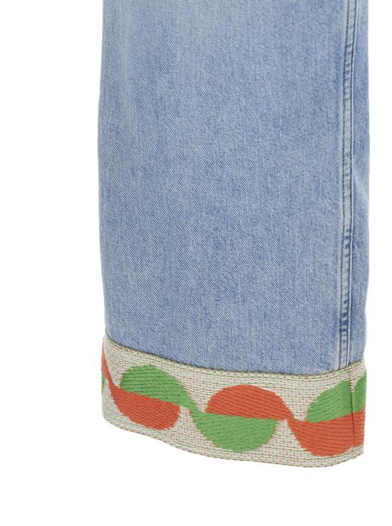 25SS 발렌티노 가라바니 데님 팬츠 6B3DD18Y94W508 Light blue - VALENTINO GARAVANI