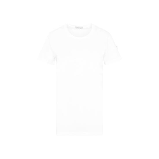  몽클레어 반팔 티셔츠 L10938C73200 V8058 033 NATURAL NUDE NEUTRALS