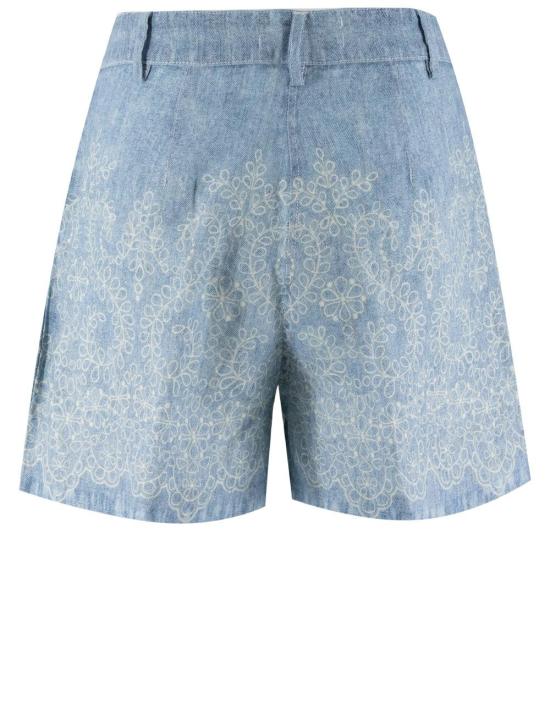 25SS 에르마노 피렌제 숏팬츠 D46EP001EC0 MF157 MF157 DENIM CHIARO - ERMANNO FIRENZE