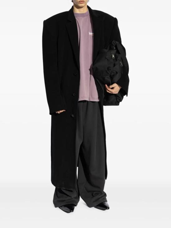  발렌시아가 반팔 티셔츠 764235TNVG5 purple - BALENCIAGA