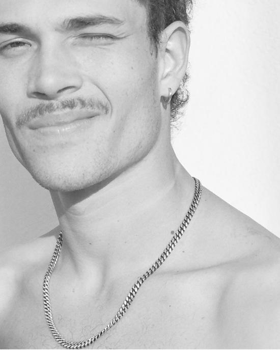  바론 목걸이/팬던트 말로 T 체인 스털링 실버 - VARON