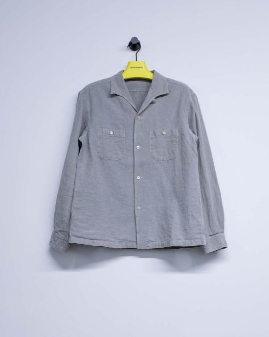  타이가 타카하시 반팔 셔츠 Lot.102 Sir Guy  숯염색 회색 - TAIGA TAKAHASHI