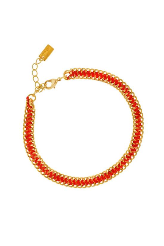  Chan Luu 팔찌 찬 루 우정 팔찌 오렌지 - OTHER BRANDS