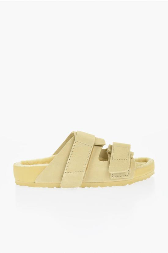  버켄스탁 뮬/슬리퍼 1026281 F STRAW Yellow - BIRKENSTOCK