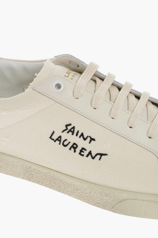  생로랑 스니커즈 611106 GUP109113 Beige - SAINT LAURENT