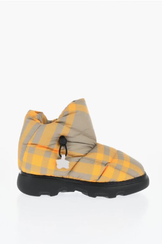  버버리 뮬/슬리퍼 8074743 B7311 HUNTER IP CHK Giallo Grigio - BURBERRY