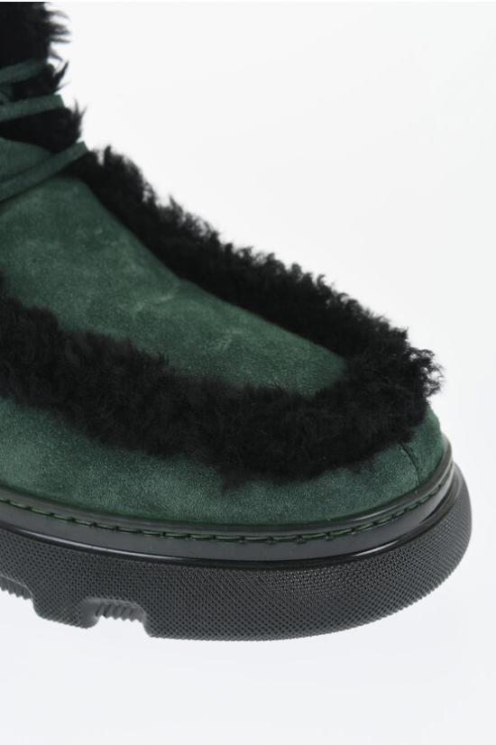  버버리 부츠 8077236 B7325 VINE BLACK Green - BURBERRY