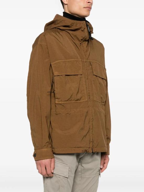  씨피 컴퍼니 자켓 17CMOS150A005782G brown - C.P. COMPANY