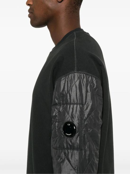  씨피 컴퍼니 긴팔 티셔츠 17CMSS003A005835M black - C.P. COMPANY