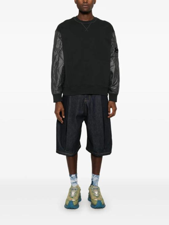  씨피 컴퍼니 긴팔 티셔츠 17CMSS003A005835M black - C.P. COMPANY