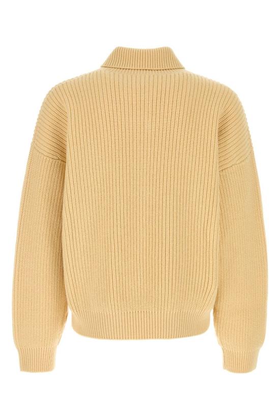 25SS 보테가베네타 집업 니트 812511V4VY0 7418 YELLOW - BOTTEGA VENETA