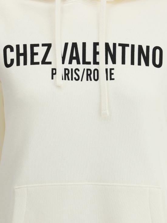 25SS 발렌티노 가라바니 후드 티셔츠 6B3MF24D960 A03 WHITE - VALENTINO GARAVANI