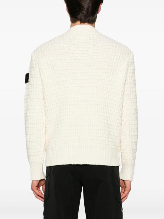  스톤 아일랜드 스웨터 8115537D5 white - STONE ISLAND